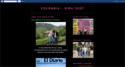 Desktop Screenshot of giracolombia.blogspot.com