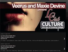 Tablet Screenshot of leclubcultureradioshow.blogspot.com