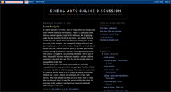 Desktop Screenshot of cinemaarts.blogspot.com