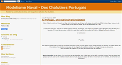 Desktop Screenshot of chalutiersportugais.blogspot.com