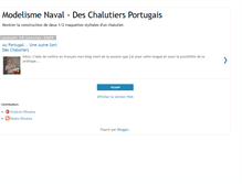 Tablet Screenshot of chalutiersportugais.blogspot.com