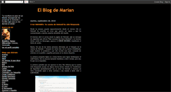 Desktop Screenshot of elblogdemarian.blogspot.com
