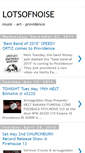 Mobile Screenshot of lotsofnoise.blogspot.com
