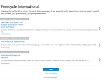 Tablet Screenshot of freecycleinternational.blogspot.com