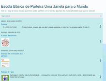 Tablet Screenshot of escolaparteira.blogspot.com