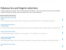 Tablet Screenshot of intimatelingerie.blogspot.com