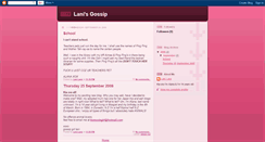 Desktop Screenshot of lanisgossip.blogspot.com