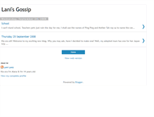 Tablet Screenshot of lanisgossip.blogspot.com