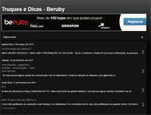 Tablet Screenshot of dicasberubypt.blogspot.com