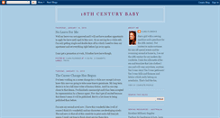 Desktop Screenshot of 18thcenturybaby.blogspot.com
