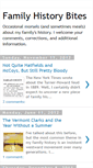 Mobile Screenshot of familyhistorybites.blogspot.com