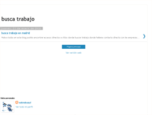 Tablet Screenshot of buscamadrid.blogspot.com