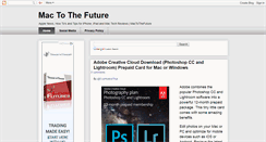 Desktop Screenshot of mactothefuture.blogspot.com