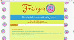 Desktop Screenshot of festejarcomvoce.blogspot.com