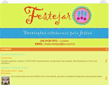 Tablet Screenshot of festejarcomvoce.blogspot.com
