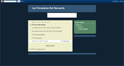 Desktop Screenshot of lostrovadoresdelrecuerdo.blogspot.com