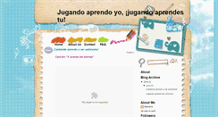 Desktop Screenshot of jugandoaprendoyo.blogspot.com