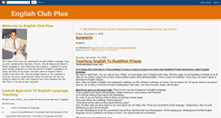 Desktop Screenshot of englishclubplus.blogspot.com