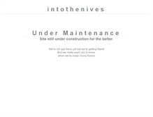 Tablet Screenshot of intothenives.blogspot.com