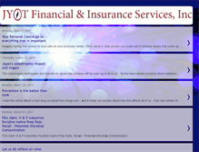 Tablet Screenshot of jyotfinancial.blogspot.com