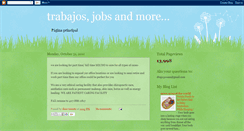Desktop Screenshot of nomasunemployment.blogspot.com