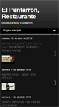 Mobile Screenshot of el-puntarron.blogspot.com