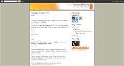 Desktop Screenshot of newfoundationshousing.blogspot.com