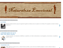 Tablet Screenshot of naturalezaemocional.blogspot.com