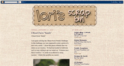 Desktop Screenshot of lorisscrapbin.blogspot.com