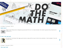 Tablet Screenshot of math-o-matic.blogspot.com