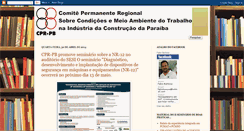 Desktop Screenshot of cpr-paraiba.blogspot.com
