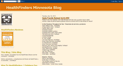 Desktop Screenshot of healthfindersmn.blogspot.com