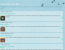 Tablet Screenshot of dancinginthesky.blogspot.com