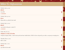 Tablet Screenshot of milestoafghanistan18.blogspot.com