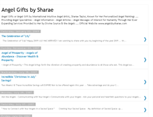 Tablet Screenshot of angelgiftsbysharae.blogspot.com