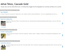 Tablet Screenshot of cascadegold.blogspot.com