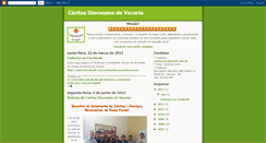 Desktop Screenshot of caritasdevacaria.blogspot.com