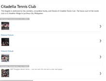 Tablet Screenshot of citadellatennis.blogspot.com