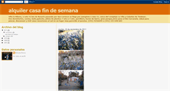 Desktop Screenshot of alquilercasafindesemana.blogspot.com