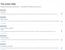 Tablet Screenshot of littleweb77.blogspot.com