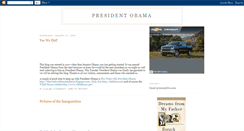 Desktop Screenshot of presidentobama2008.blogspot.com