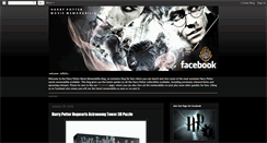 Desktop Screenshot of harrypottermoviememorabilia.blogspot.com