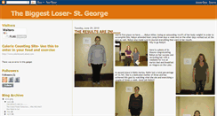 Desktop Screenshot of biggestloserstgeorge.blogspot.com