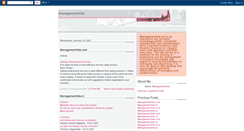 Desktop Screenshot of managementsite.blogspot.com