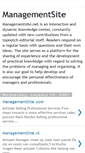 Mobile Screenshot of managementsite.blogspot.com