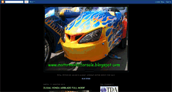 Desktop Screenshot of motormodifforsale.blogspot.com