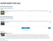 Tablet Screenshot of motormodifforsale.blogspot.com
