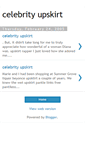 Mobile Screenshot of celebrity-upskirt.blogspot.com