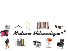 Tablet Screenshot of madame-melancolique.blogspot.com