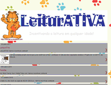 Tablet Screenshot of leiturativa.blogspot.com